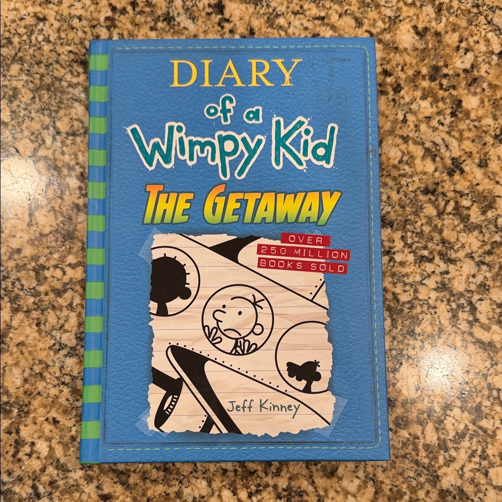 Like New Diary of a Wimpy Kid: The Getaway - Blue Edition